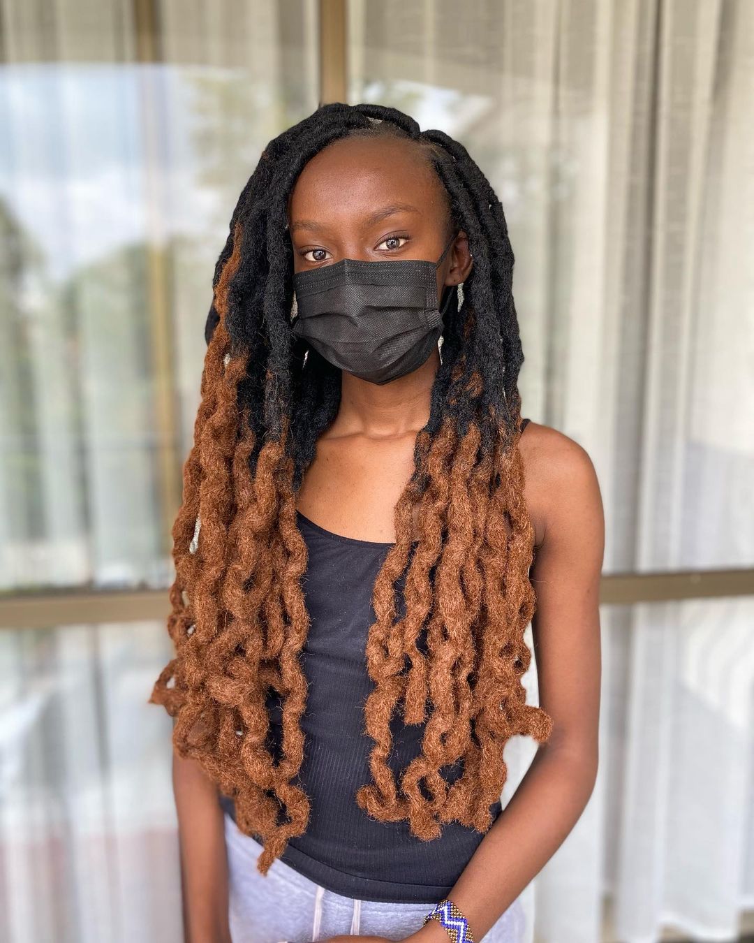 Messy Boho-Goddess faux locs 14”/18” inches - Mel's Hair Affair